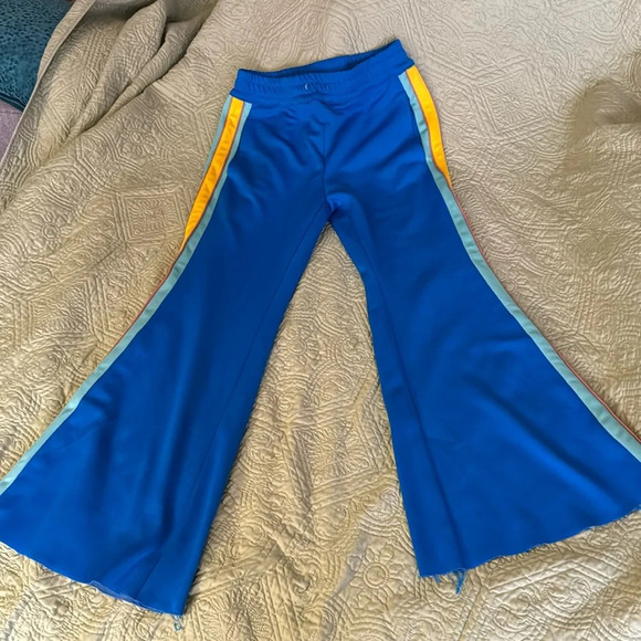 Free People She’s a Rainbow track pants ALTERED size small - Picture 4 of 15